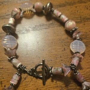 Beautiful Bracelet with Glass Beads